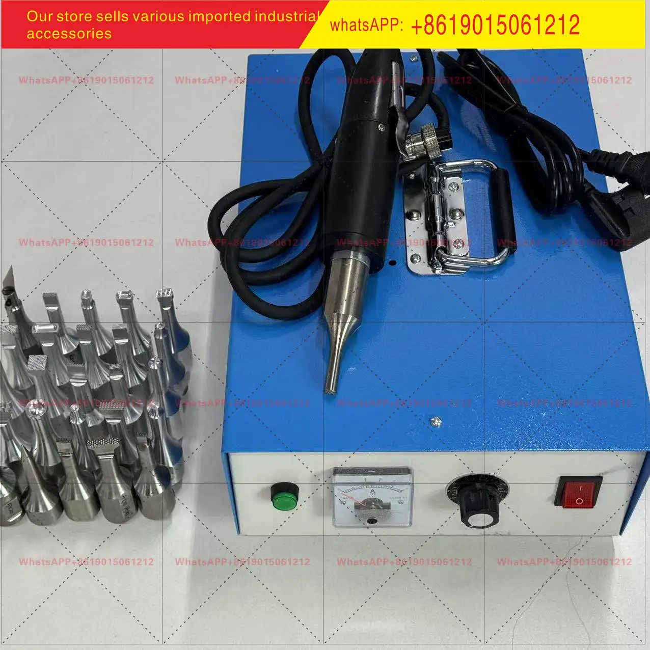 35K handheld ultrasonic plastic welding machine PP cleaning belt positioning car interior modification hot melt machine