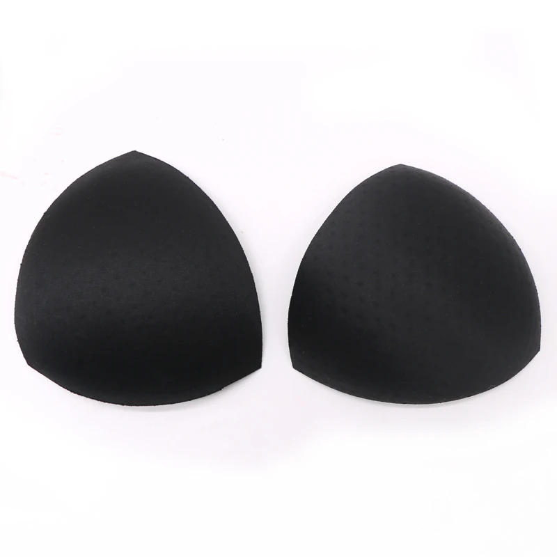 3Pairs Triangle Sponge Bra Pads Woman Underwear Bra Accessories Bikini Swimsuit Padded Inserts Bra Push Up Breast Cups Enhancers