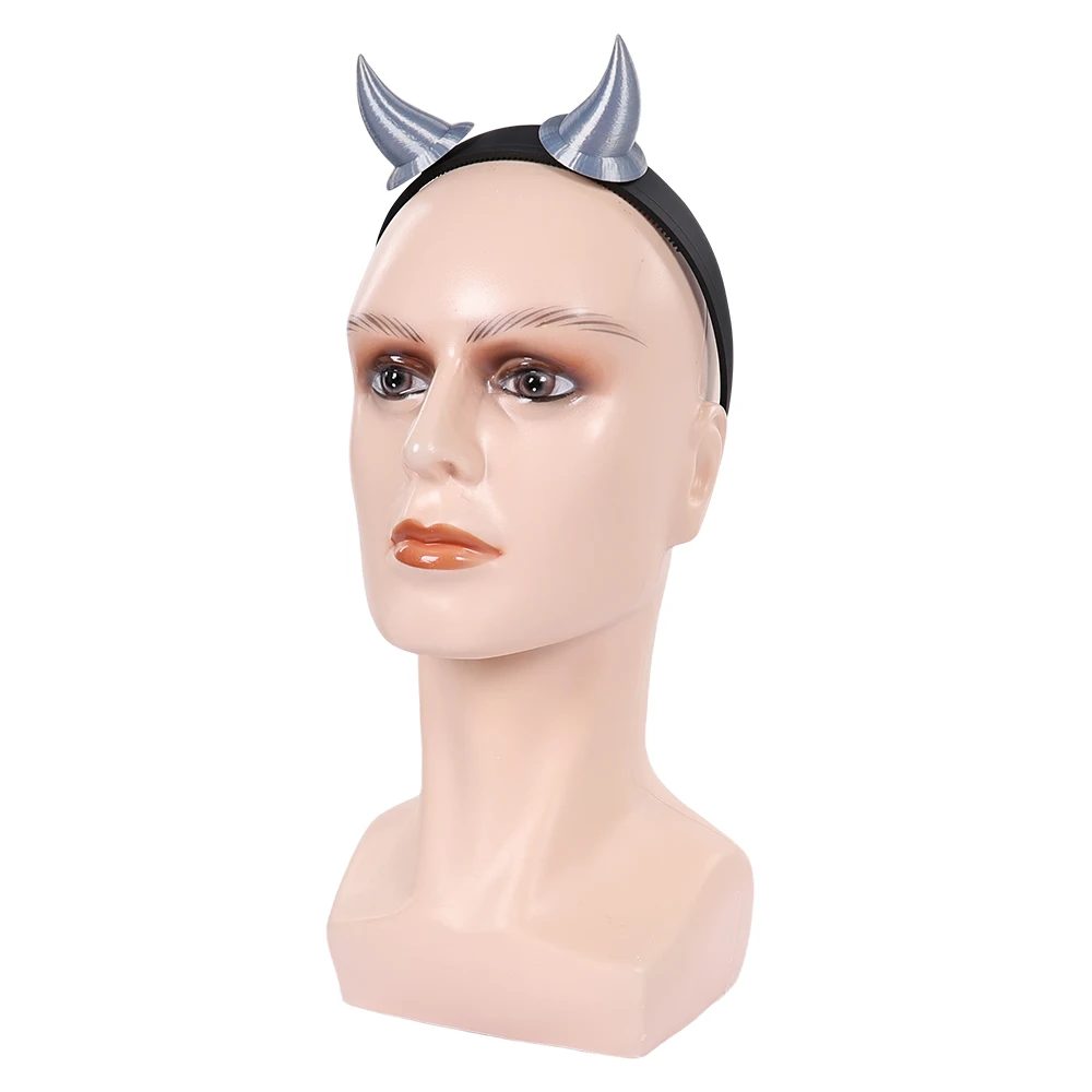Anime Stage OF Alien Cosplay Till Devil Horns Headband Cosplay Headpiece Disfraz Roleplay Props Halloween Carnival Party view 3