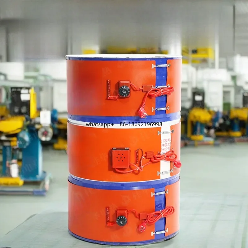 Oil Drum Heating Belt Silicone Heating Belt Plastic Drum Heater 200L