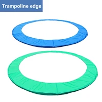 Almohadilla de protección Universal para trampolín, cubierta de borde, resistente al desgarro, impermeable, cubierta de resorte para seguridad de trampolín, 8 pies