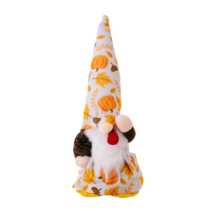 

Turkey Faceless Rudolph Gnome Gnome Maple Leaf Dolls Pine