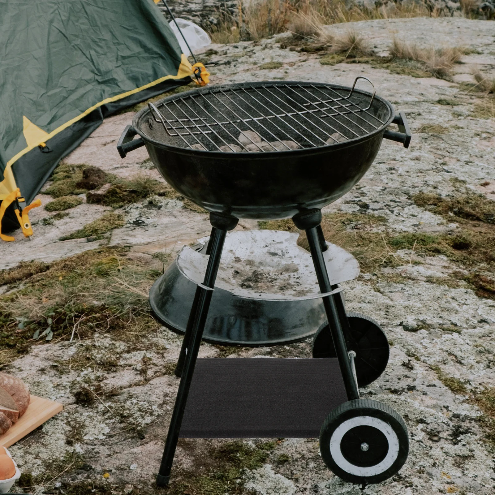 بطانية لحام حصيرة مقاومة للحريق 20x20 سنتيمتر وسادة لحام متينة مثبطات اللهب للشوي ورحلات التخييم بطانية لحام #2