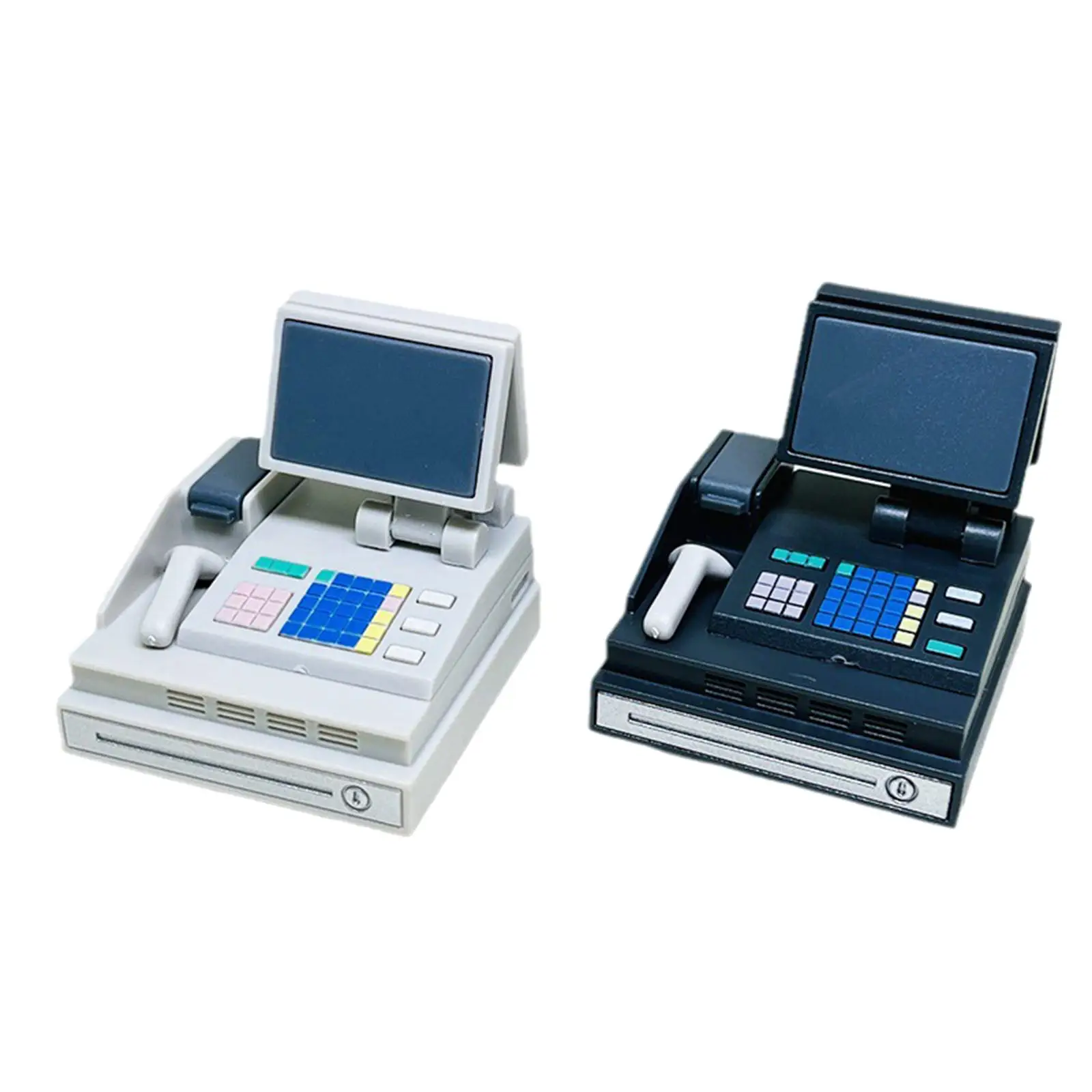 Puppenhaus-Registrierkasse im Maßstab 1:6 für Jungen, Mädchen, Kinder