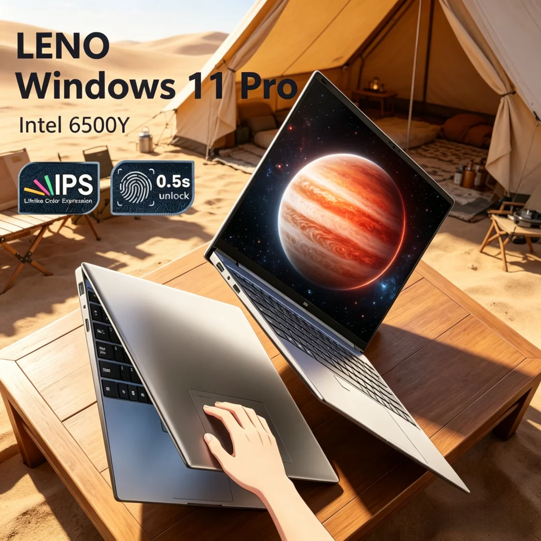 Eminent Top Grade NEW 15.6" Laptop 32GB DDR3 512GB 1TB 2TB SSD Windows11 Notebook Pc Gamer Intel 6500Y Office Computer with Back