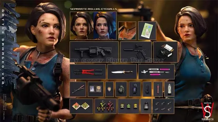 【In Stock】SWTOYS FS072 FS073 VALENTINE Clean Ver Battle Damaged Ver 1/6 Action Figure Model Collection