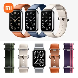 original xiaomi Mi Band 9pro 8pro Quick Detachable Kona leather magnetic Wrist strap Leather strap Redmi watch 6 5 4（not Watch ）