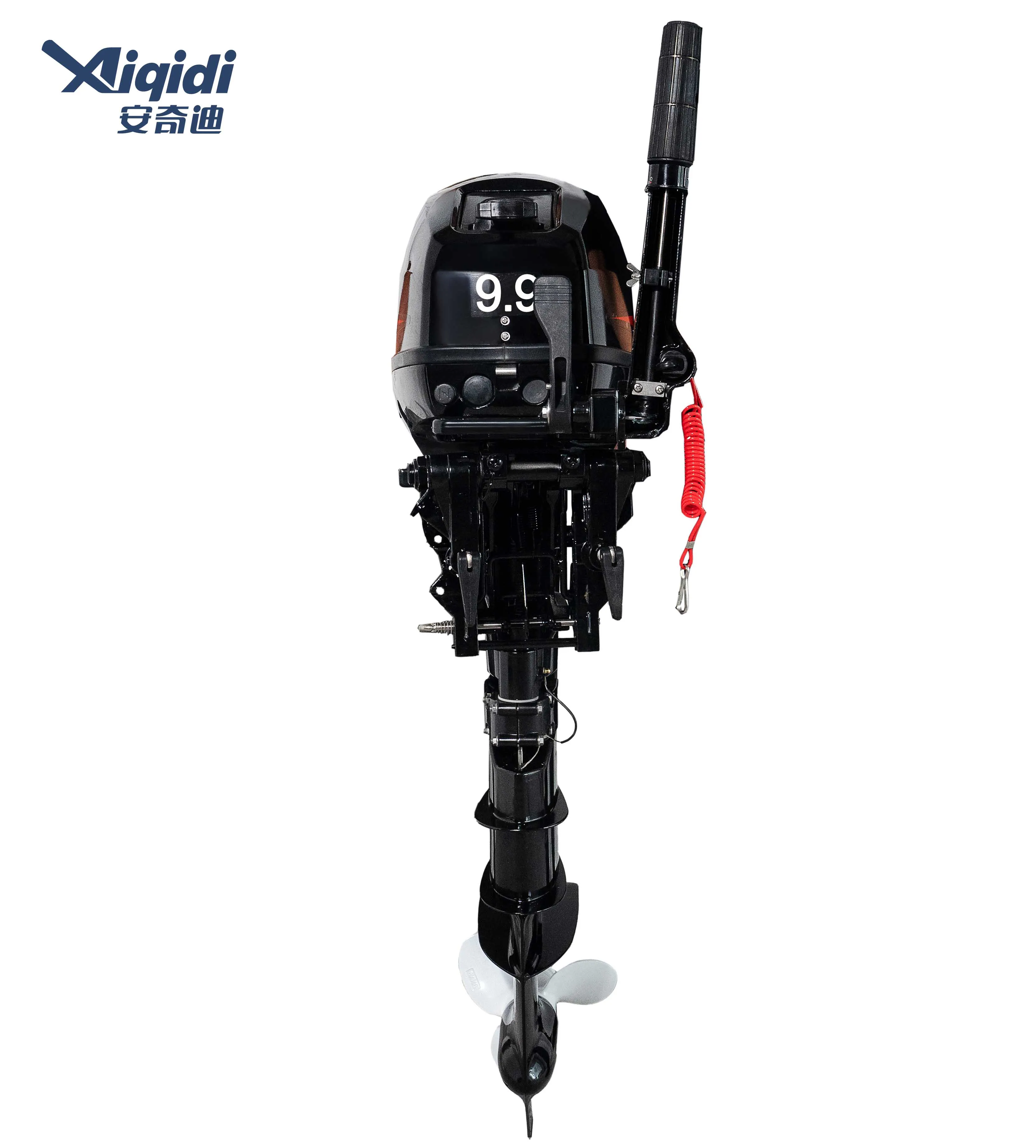 Hotselling T9.9 AIQIDI 9.9HP Tiller Steering OEM ODM-Powered Short/Long Shaft Outboard Motor