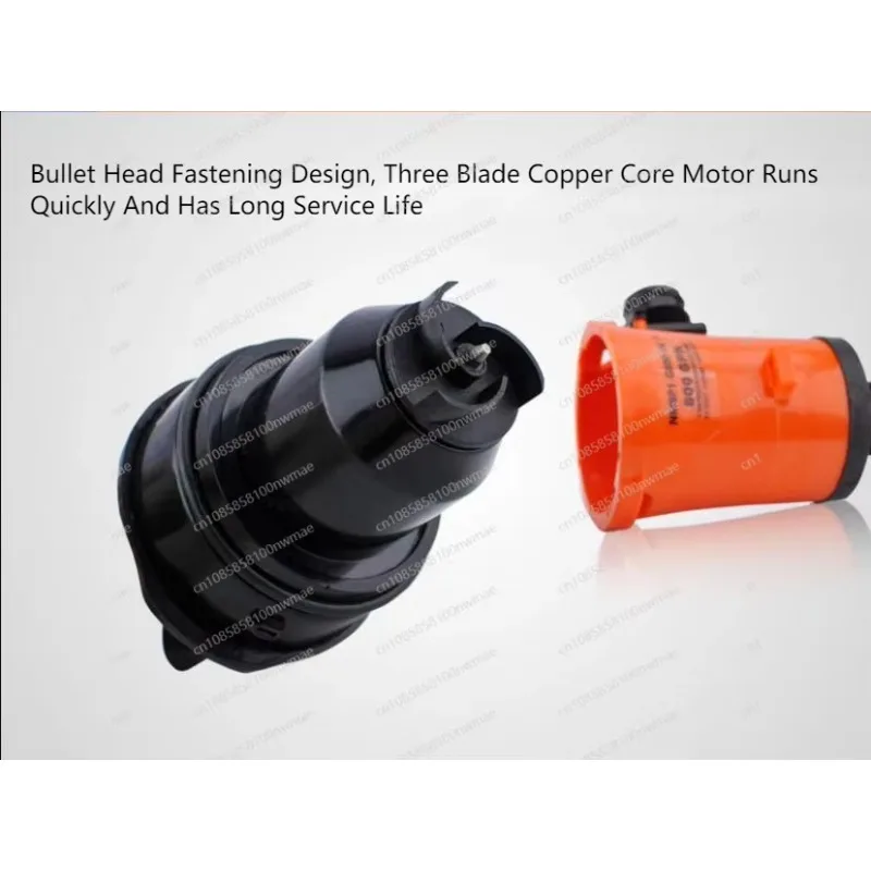 12V DC 800GPH Submersible Water Pump Oxygen Circulation Pump for Bait Tank Marine Boat Aquarium view 5