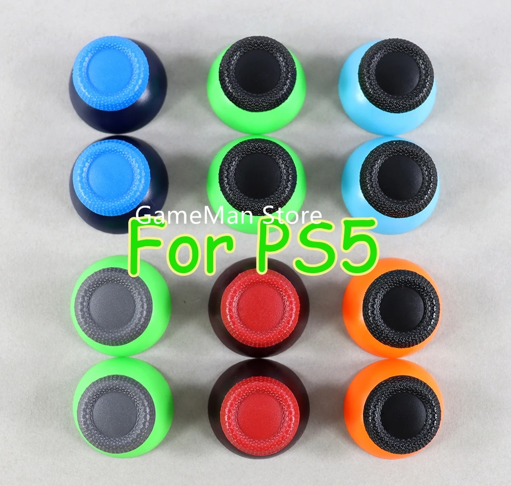 20 шт., 3D-джойстик, колпачок, модуль, грибная крышка, крышка контроллера, джойстик, двухцветная крышка для PS5