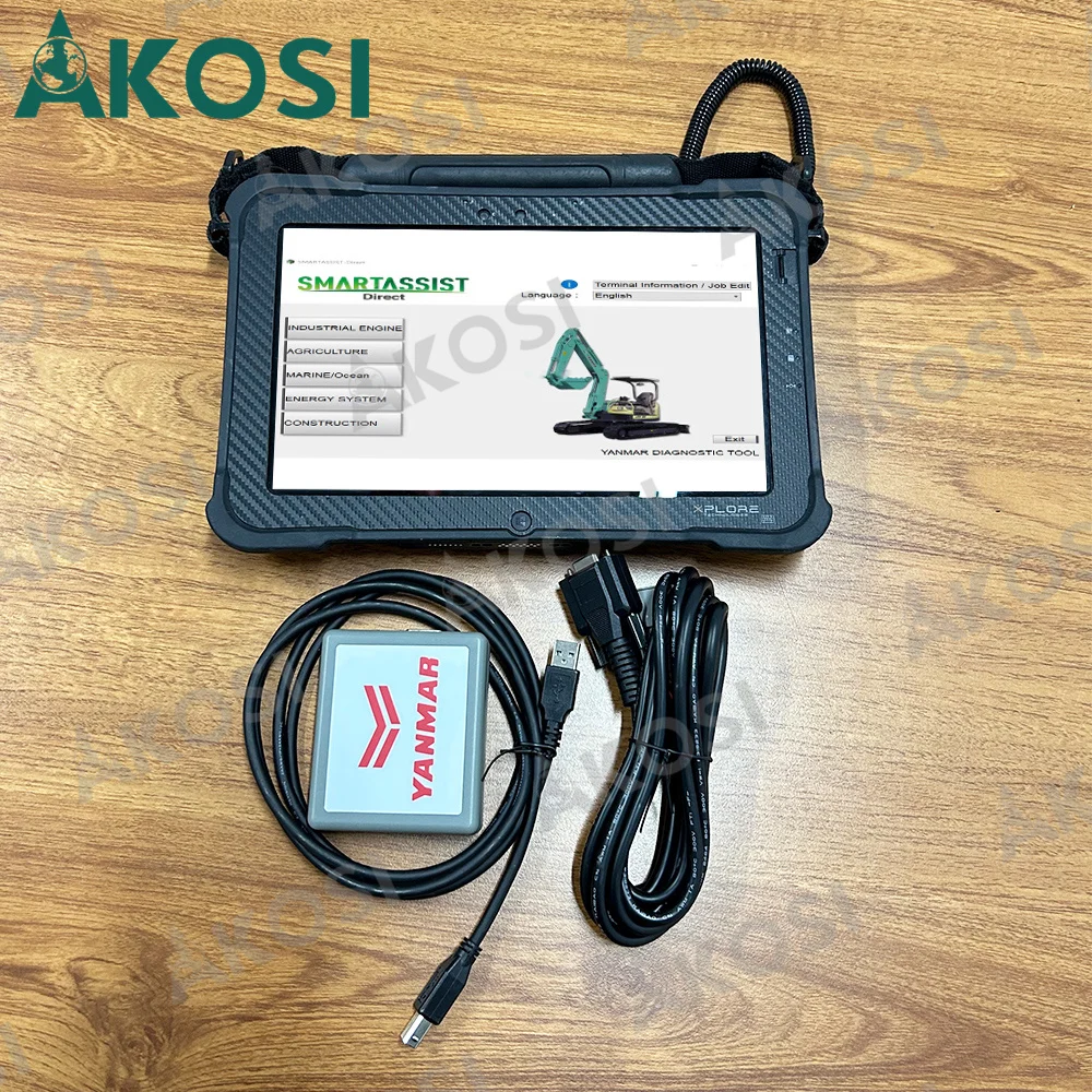 

Xplore Tablet For Yanmar Diesel Engine Excavator Tractor Marine Generator For Yanmar diagnostic tool YDS tool