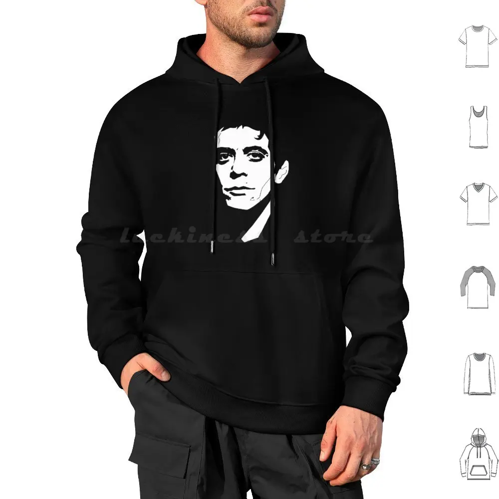 Lou Reed Poster Pop Art Hoodie cotton Long Sleeve Reed