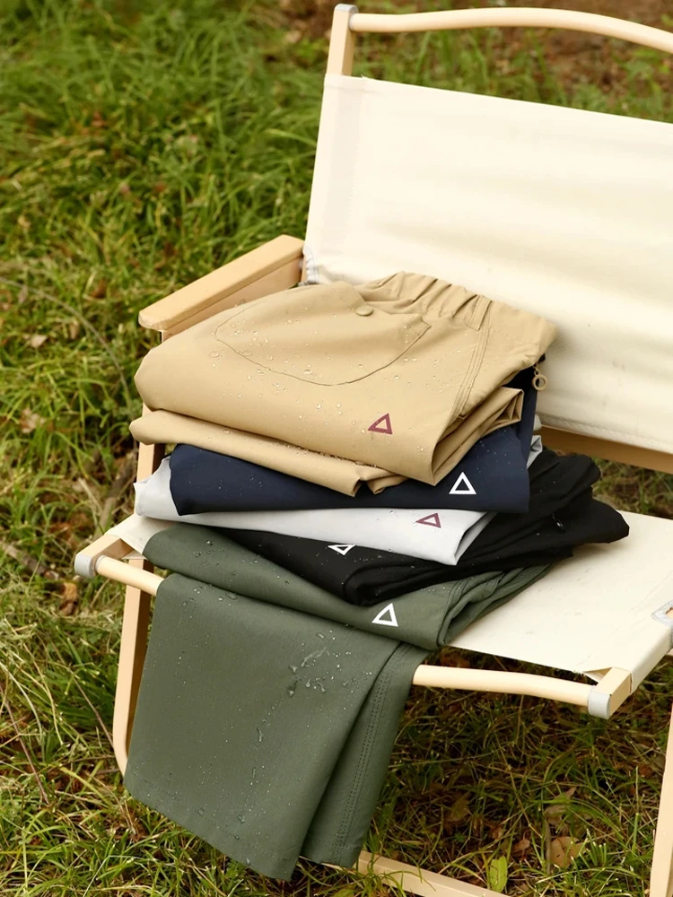 

Мужские летние тонкие джинсы-брюки прямого кроя для активного отдыха, быстросохнущие, водонепроницаемые, ветрозащитные, повседневные, спортивные