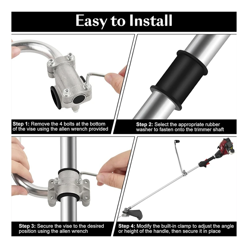 Ручка-триммер с наплечным ремнем