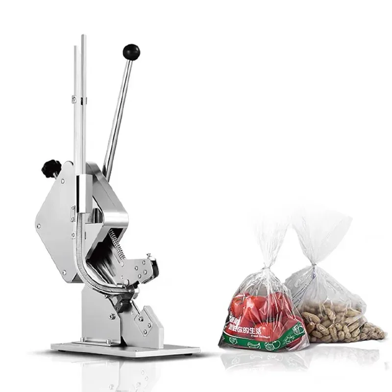 New Style Manual Sausage Tying Packer Ham Dotter U-Shape Food Sealing Machine for Supermarket Bags Packaging