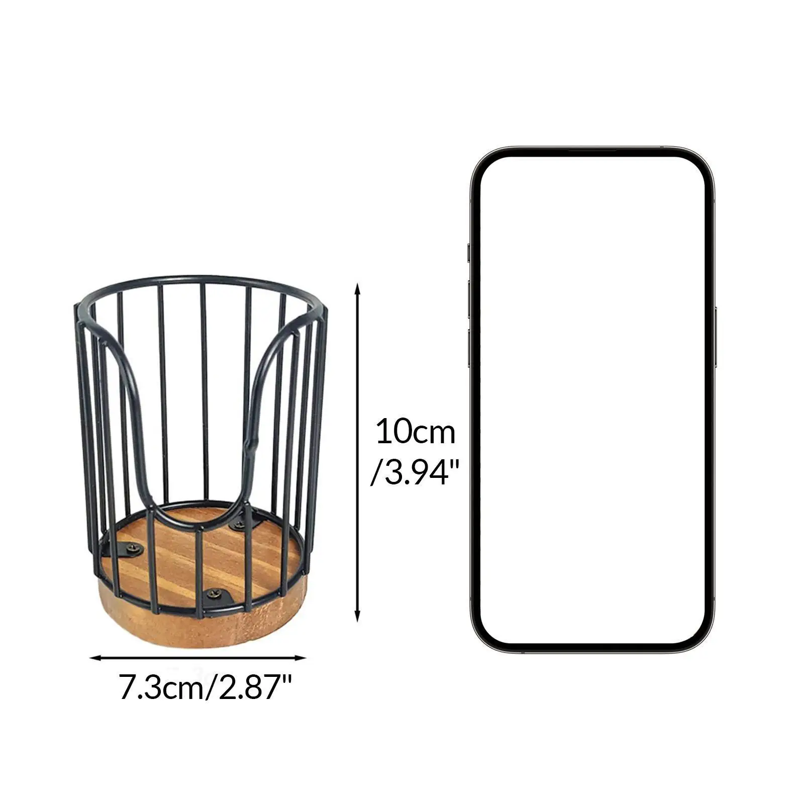 حافظة تنظيم سلة حامل فلتر القهوة لتدفئة المنزل والمطبخ والمنزل