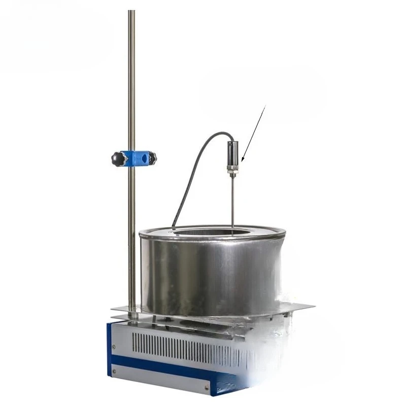 محرك مغناطيسي مختبر ذكي شاشة ديجيتال درجة حرارة ثابتة وعاء حمام الزيت المياه DF101S