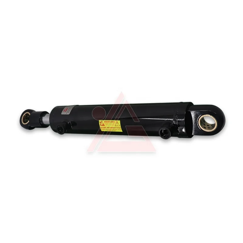 Double Acting Hydraulic Cylinder 250Bar Pressure 80mm Inner Tube Diameter 240mm Stroke Hard Chrome Plated Piston Rod