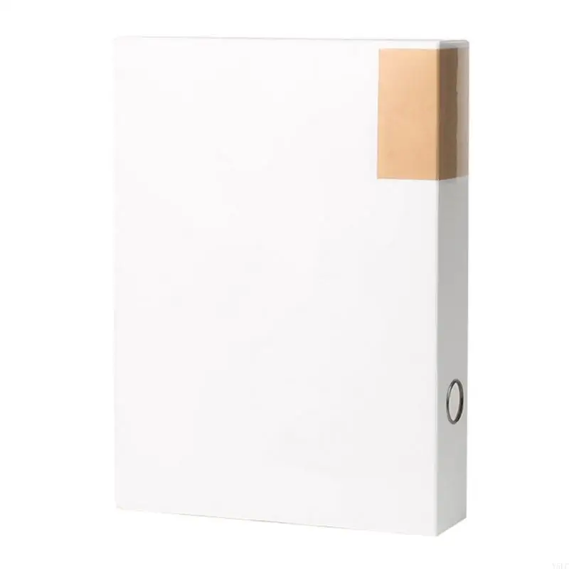 Pull In/Out Desk File Organiser Folder Plastic Archives Case with Lid