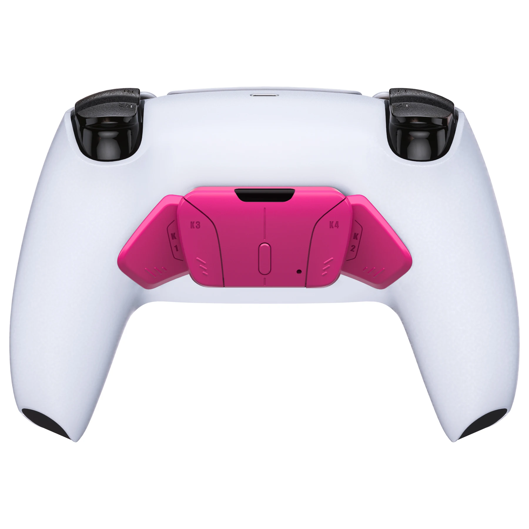 eXtremeRate Replacement Redesigned K1 K2 K3 K4 Back Buttons Housing Shell for ps5 Controller, RISE4 Remap Kit - 19 colors
