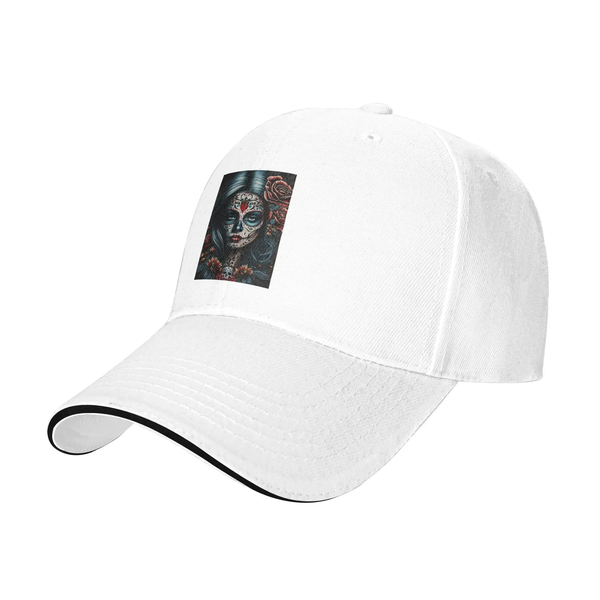 Mexico Skull Woman Vintage Style Cap Casual Baseball Caps Adjustable Hat Hip Hop Summer Unisex Baseball Hats Customizable
