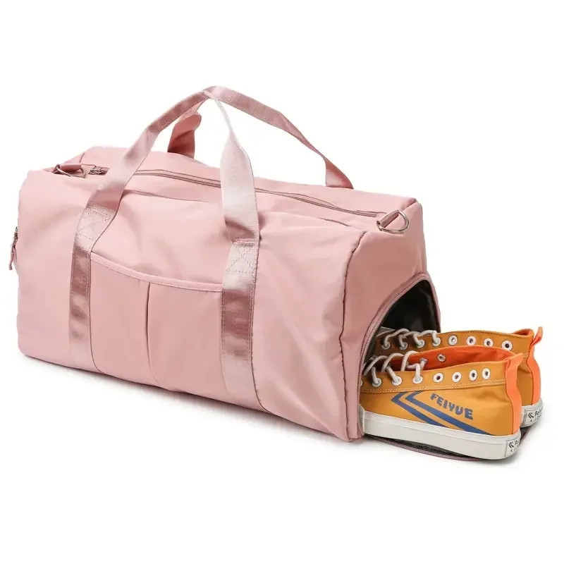 

Fitness Bag Female Multi-functional Dry-wet Separation Movement Water-proof Travel Bag Yoga Bag Large-capacity Travel Bag Man