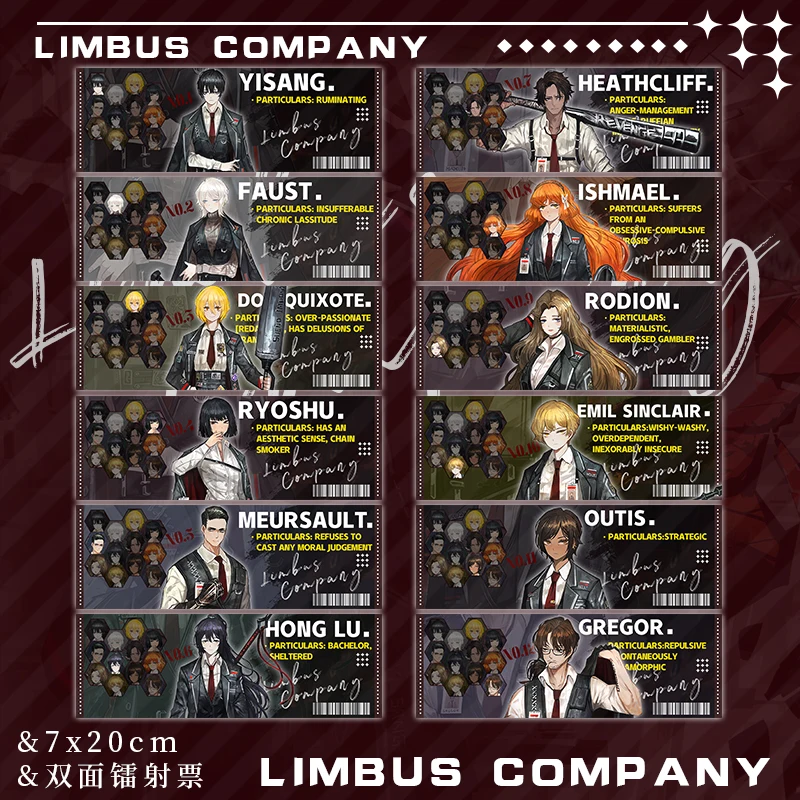 Kids Toys Company - Action Figures Anime Limbus Company Faust