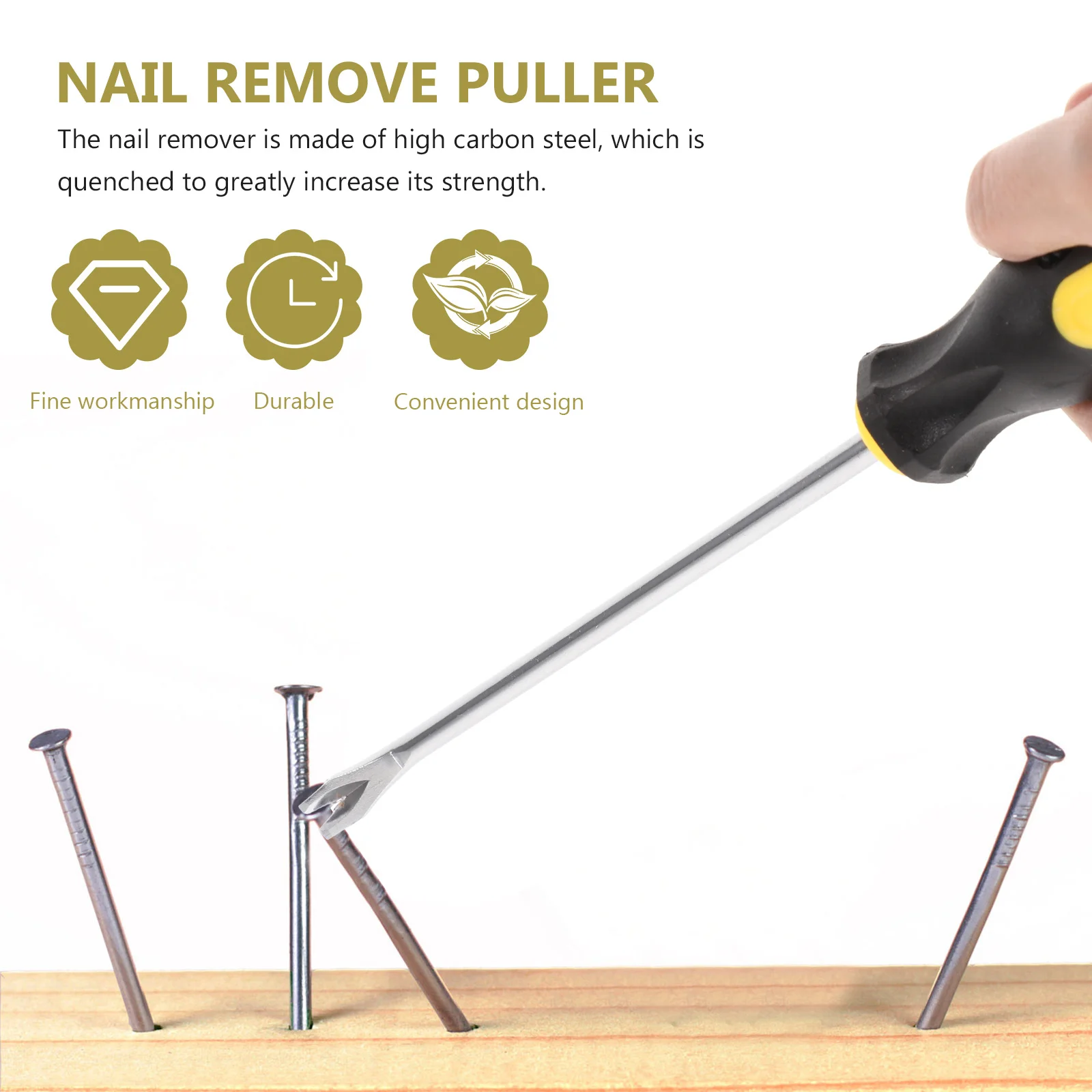 

4pcs Upholstery Staple Remover Tool Steel Nail Puller For Carpet Floor Installer Pry Nails Pliers Disassembling Handheld Stapler