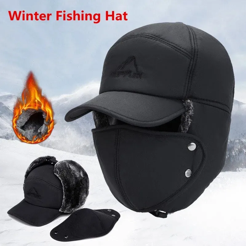 

Winter Warm Thickened Artificial Fur Baseball Hat Men's and Women's Skiing Soft Extreme Cold Hat Fishing Hat Outdoor ﻿