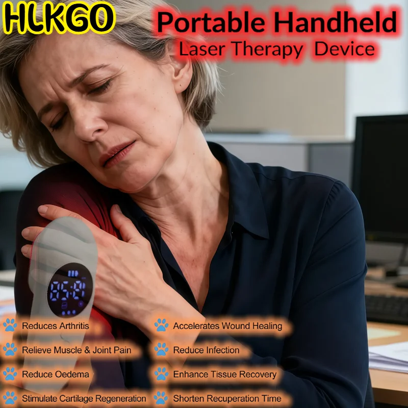 

Медицинское устройство для холодной лазерной терапии 808 нм 650 нм 880 мВт, профессиональное для эффективного управления болью