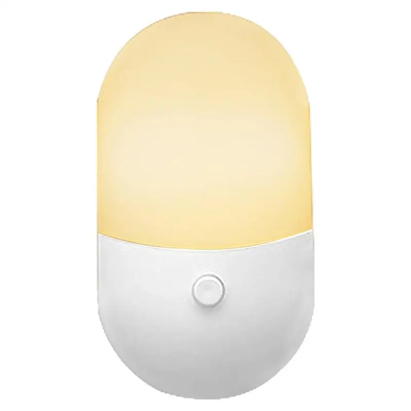 

Night Lights Plug Into Wall White Plug In LED Night Light Dawn To Dusk Night Light Energy-Saving Hallway Night Lights Plug Into