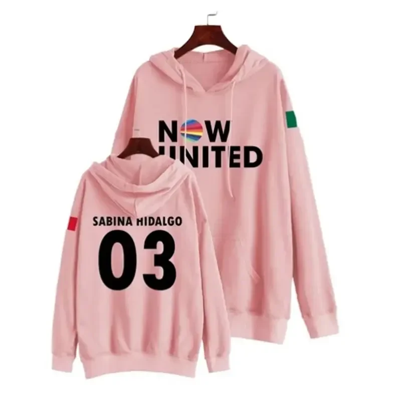 2022 now United hoodie sweatshirts men women Sabina Hidalgo 03 pullover unisex Harajuku tracksuit