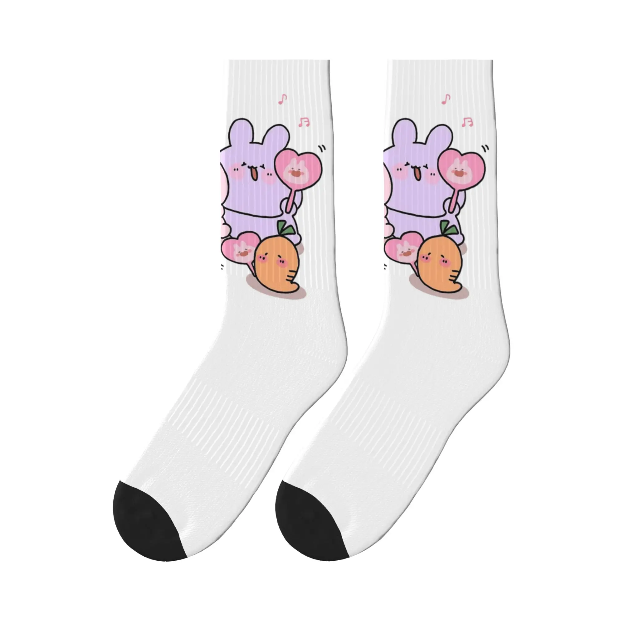 

Asamimichaan Cute Asamimi Sports Socks Super Soft Stockings All Season Long Socks for Unisex Gifts