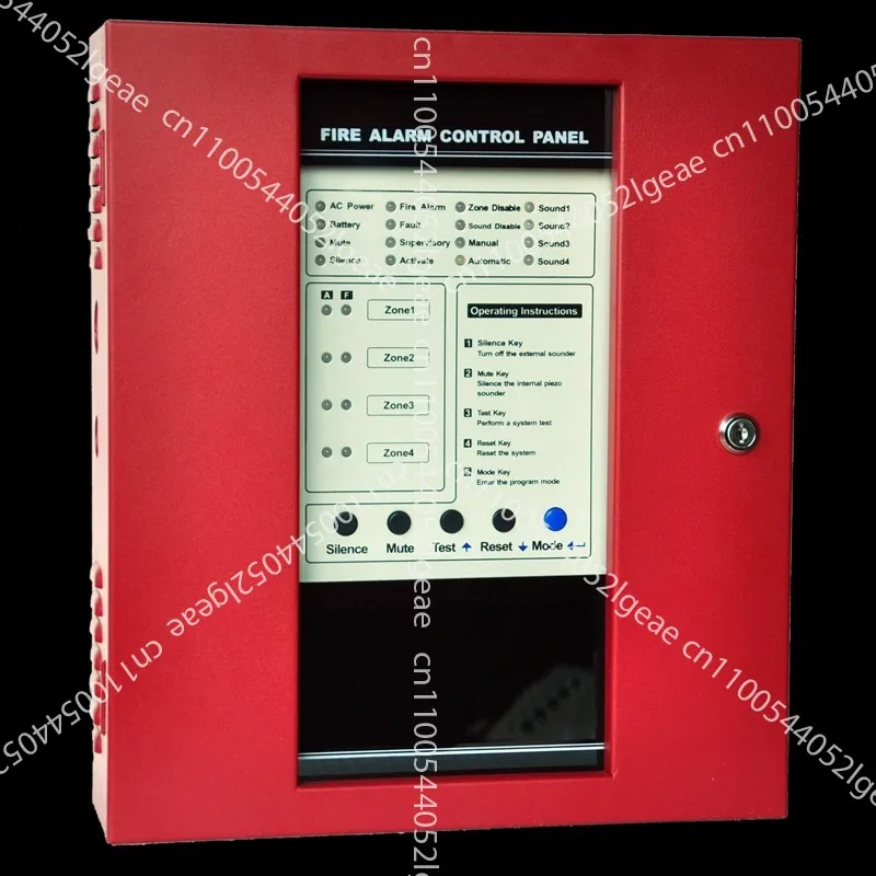 

Addressable 4 8 16 Zone Fire Alarm Detection System with Conventional Smoke Suppression Control Panel