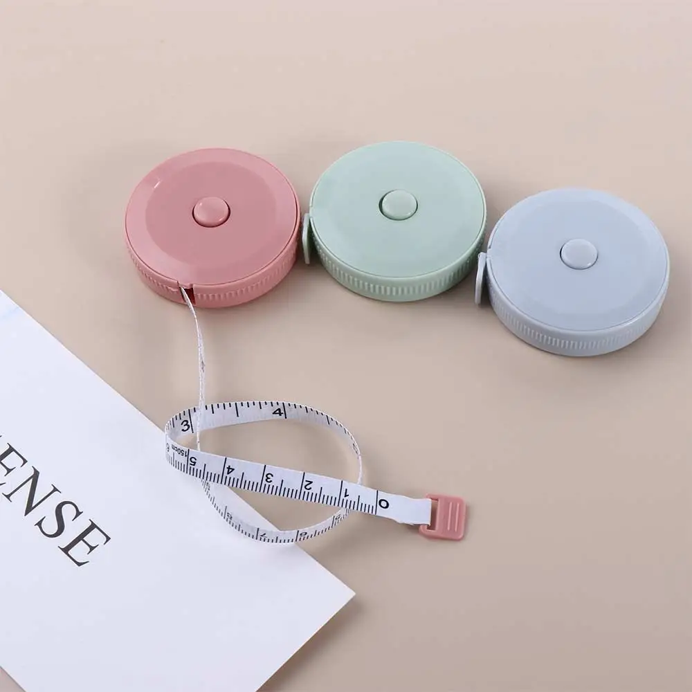 

150cm/60" Mini Measure Plastic Ruler Roll Tape Accurate Measurement For DIY Jewelry Making Accessories Resin Crafts Tools