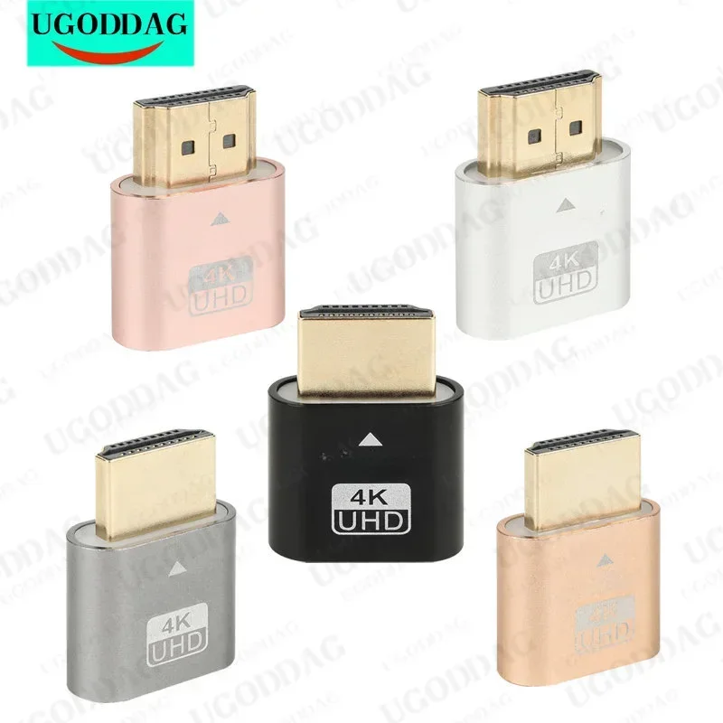 HDMI-совместимый виртуальный дисплей для всех систем HDTV DDC EDID, манекен-штекер, дисплей, виртуальная вилка, адаптер-пустышка эмулятора HDTV