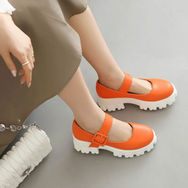 2026 Spring/Summer New Fashionable Women's Sandals Women's Retro Sweet High Heels Flat Shoes Size 34-43