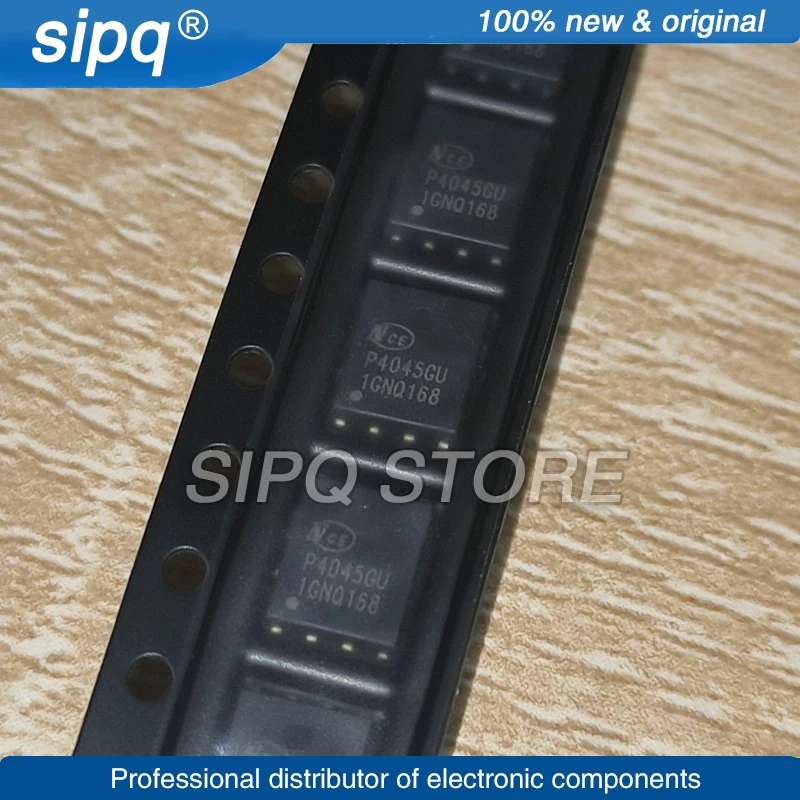 Imagem -06 - N-channel Super Trincheira Mosfet Poder Novo Original 10 Peças Lote Ncep4045gu Dfn5x68