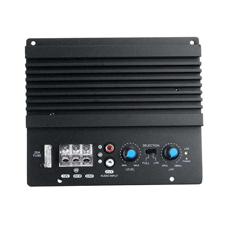 

A16Q-Car Power Amplifier Board Module 12V 600W With Subwoofer For 8-12 Inch High-Power Bass