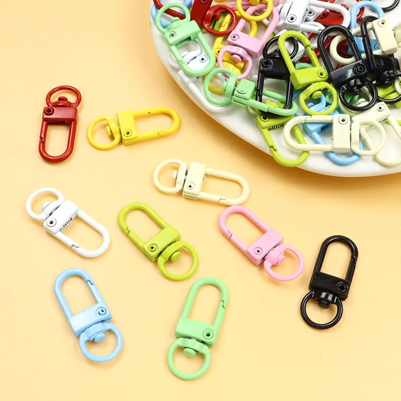 캔디 컬러 스냅 랍스터 걸쇠 후크, DIY 다채로운 장신구, 회전 애완 동물 키체인, 도파민 키링 액세서리, 10 개 Best5 캔디 컬러 스냅 랍스터 걸쇠 후크, DIY 다채로운 장신구, 회전 애완 동물 키체인, 도파민 키링 액세서리, 10 개 Best5