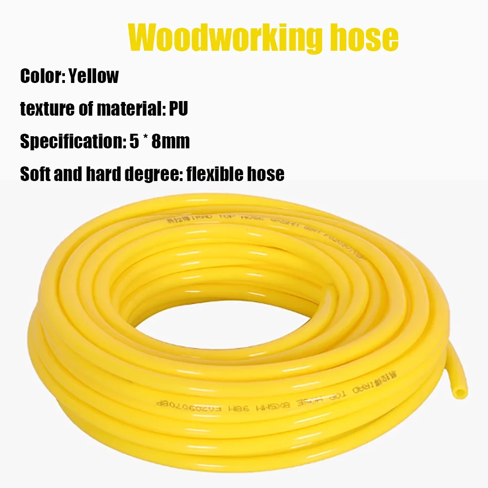 TOP Woodworking Hose 5*8 12PU Air Tube Pneumatic Antifreeze Hose Air Compressor Air Pump Tube Explosion proof Spray Machine Tube