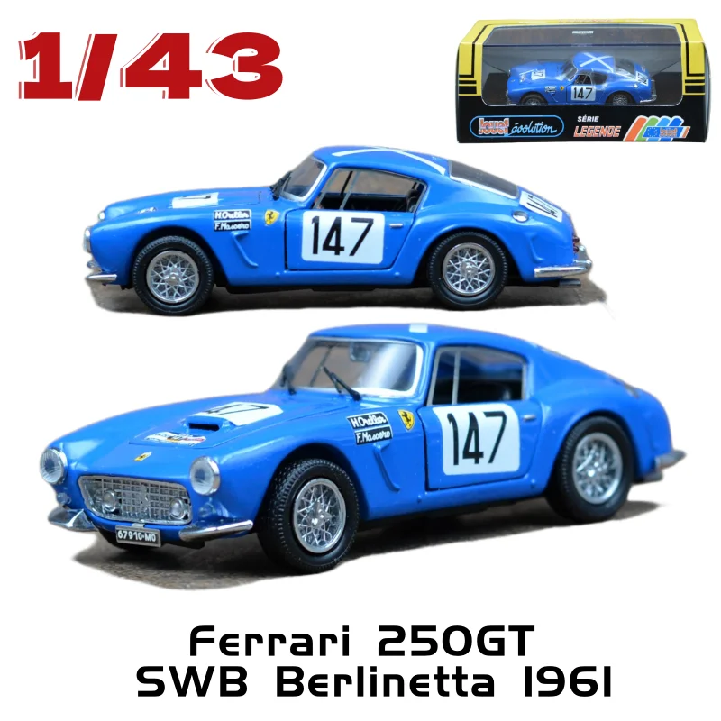 

Jouef Diecast 1/43 Scale Ferrari alloy car model Ferrari 250GT SWB Berlinetta 1961 Play Vehicles Toys for Boys Original Box