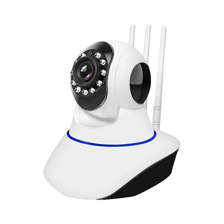 2MP 1080P Wireless PTZ IP Dome Camera With Network Lan Port Home Security Intercom CCTV Baby Monitor