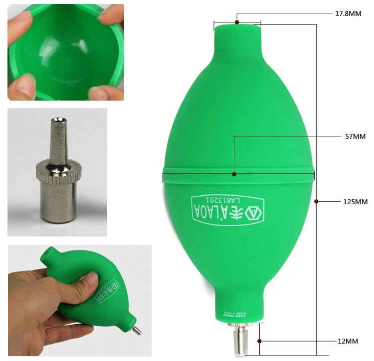 Laoa pvc容器ダスト送風機一眼レフ送風デジタル製品ほこりをクリーンアップカメラダストキャッチャー