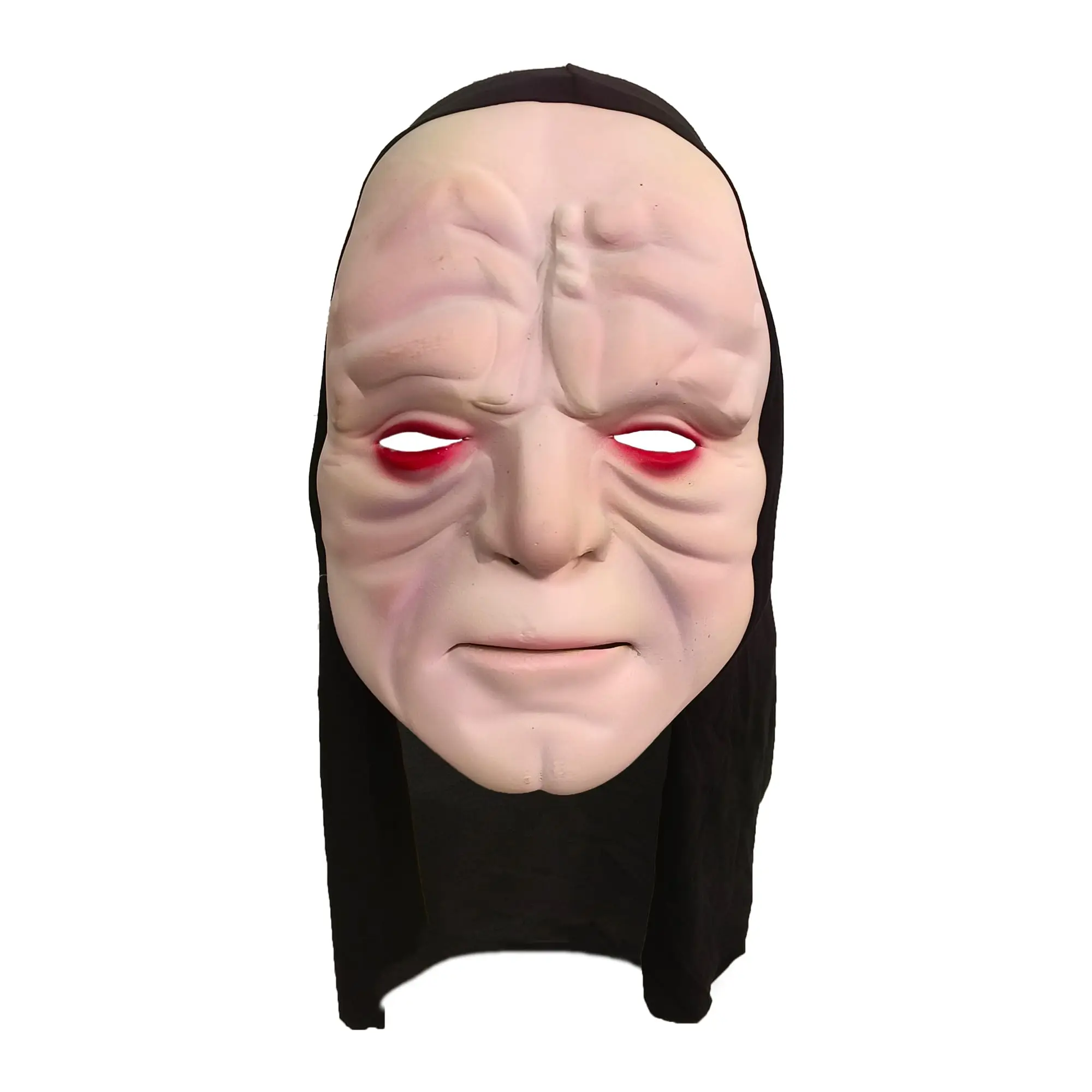 Sheev Палпатин латексная Полнолицевая маска Хэллоуин косплей костюм аксессуары для взрослых