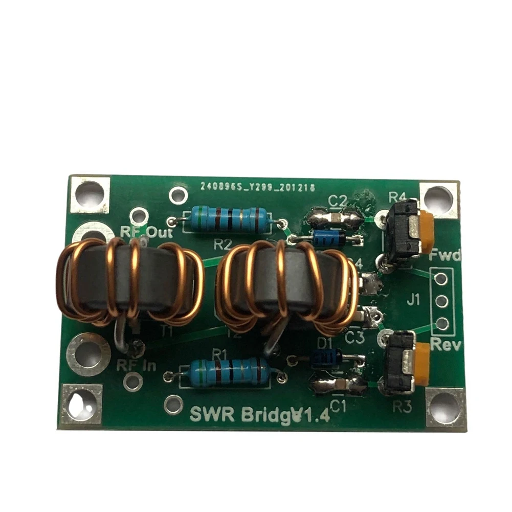 Kit SWR Bridge 1.4 Componentes Electrónicos RF SWR Reflect Bridge para Red RF Acabado