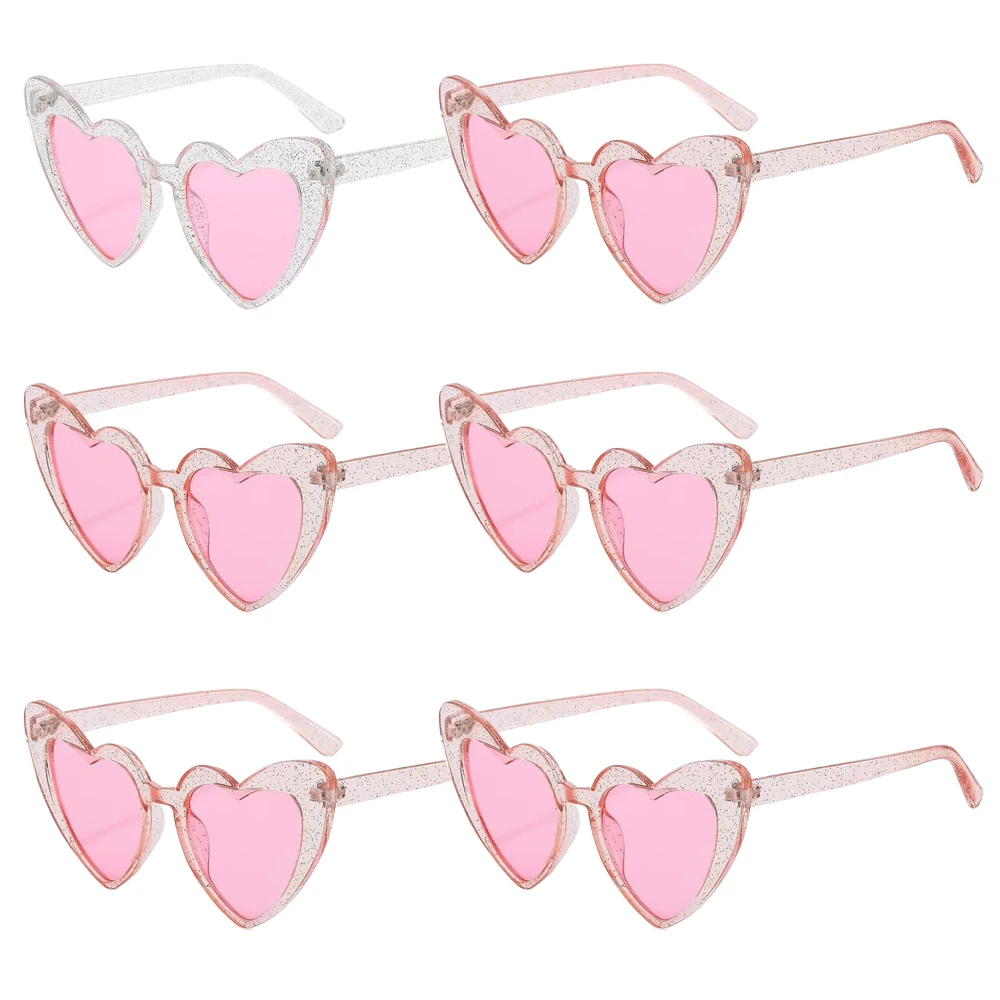 

Шесть солнцезащитных очков для мальчишника Свадьба невеста душ украшение курицы принадлежности для вечеринки подружки невесты подарочные очки