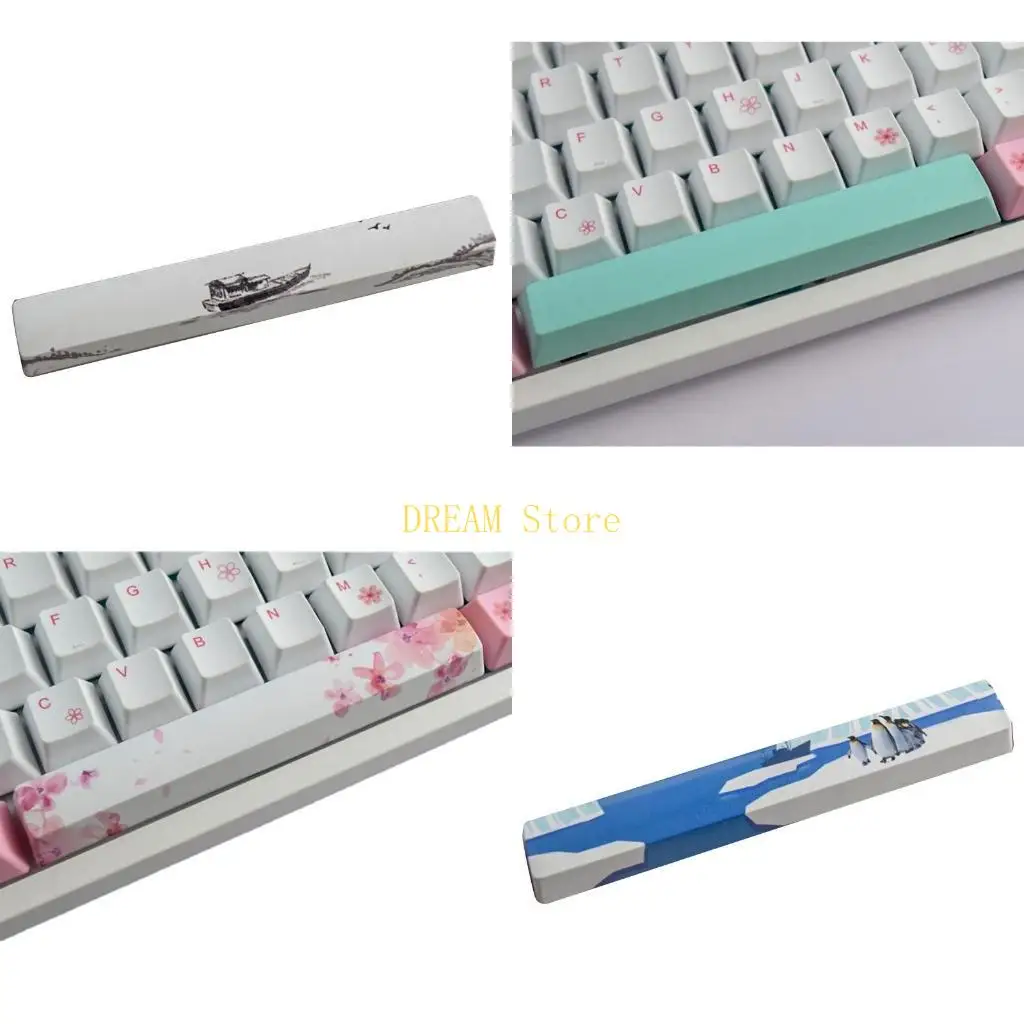 PBT 6.25U Space Keycap Dye-Subbed OEM Profile Keycap for Mechanical Keyboard Best Sale