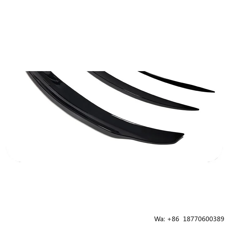 Factory Wholesale R Style PSM Rear Wing Integrated AMG C63 Rear Spoiler for Mercedes Benz C-Class W205 2015-2021