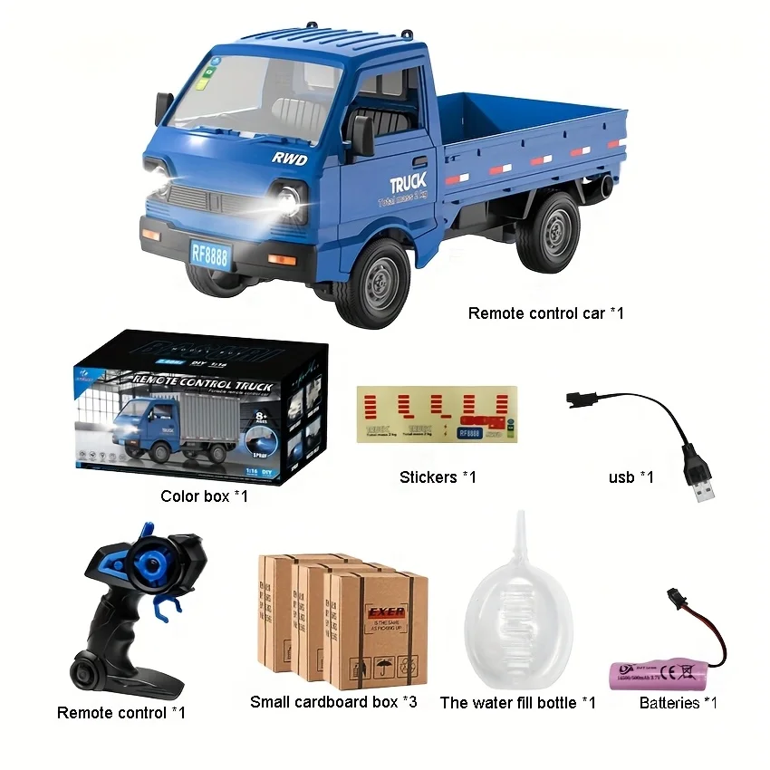 

1:16/1:18 радиоуправляемый автомобиль моделирование дрифт альпинистский грузовик светодиодный светильник маленький грузовой пульт дистанционного управления электрическая игрушка модель для детей подарки